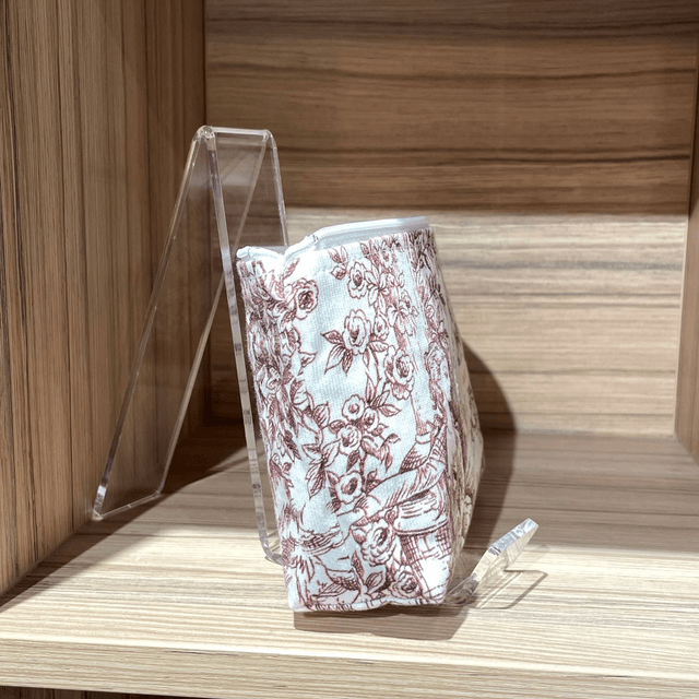 Pochette toile de jouy