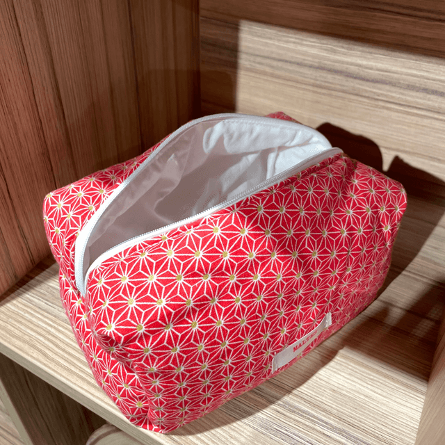 Trousse cube rouge
