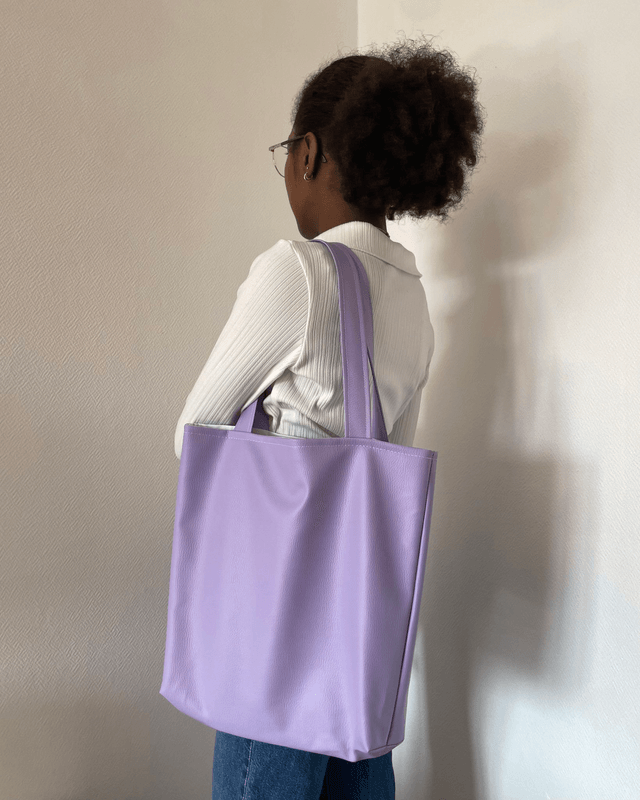 Tote bag lilas